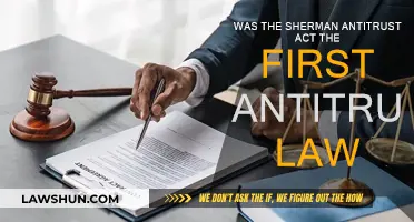 Antitrust Laws: Sherman's Legacy