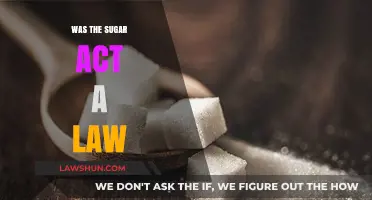 Was the Sugar Act a Law? Unraveling Its Legal Status and Impact