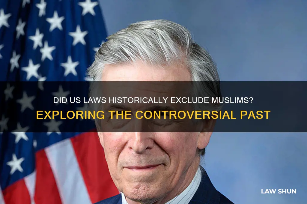 was their a law to keep muslims out of us