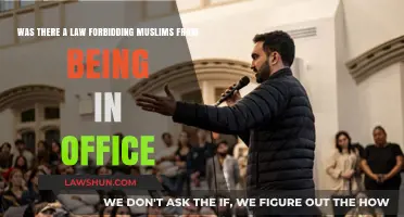 Historical Legal Restrictions: Muslims in Political Office - Fact or Fiction?