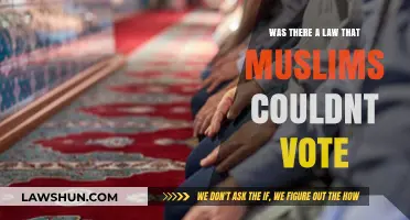 Did a Historical Law Ever Disenfranchise Muslims from Voting?