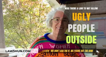 Ugly People Bans: Historical Laws and Social Stigma Explored