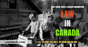 Canada's Liquor Prohibition Law: A Historical Perspective