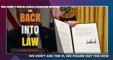 Trump's Mental Health Law Reversal: Reinstated or Still Repealed?