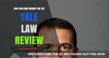 Was William Rooney a Yale Law Review Member? Uncovering the Truth