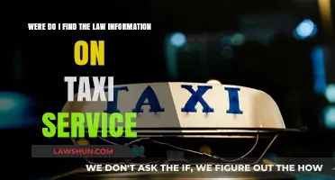 Where to Find Legal Information on Taxi Service Regulations