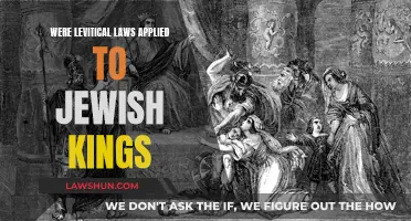 The Levitical Laws: Did Jewish Kings Obey?