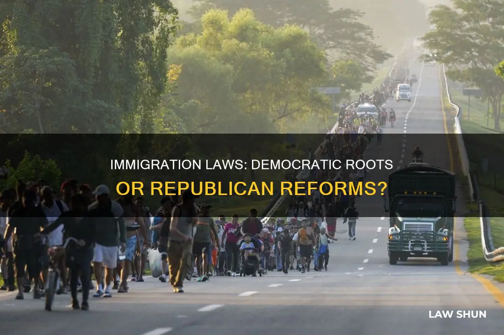were mmigration laws created by democrats