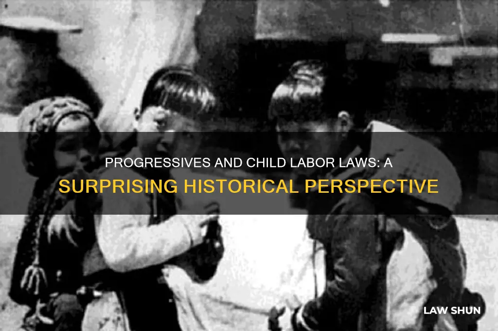were progressives against laws that regulated child labor