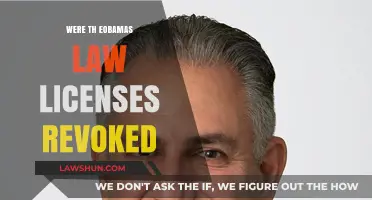 Barack and Michelle Obama: Law Licenses and Revocation