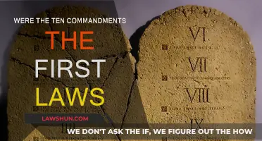 The Ten Commandments: First Legal Code?
