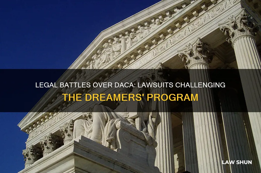 were there any law suites against daca
