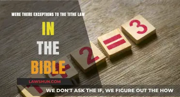 Biblical Tithe Law Exceptions: Exploring Lesser-Known Exemptions and Flexibilities