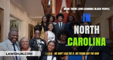 Black Exclusion Laws in North Carolina: A Historical Overview