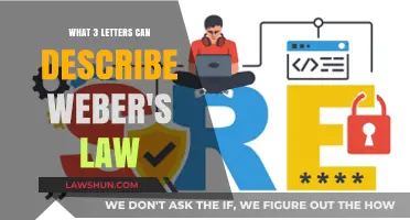 Weber's Law: A Simple Three-Letter Formula