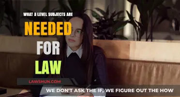 Essential A-Level Subjects to Pursue a Successful Law Career