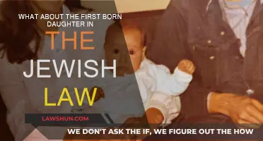Jewish Law: Firstborn Daughters' Rights and Rituals