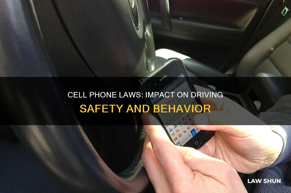 what affect did cell phone laws have on driving