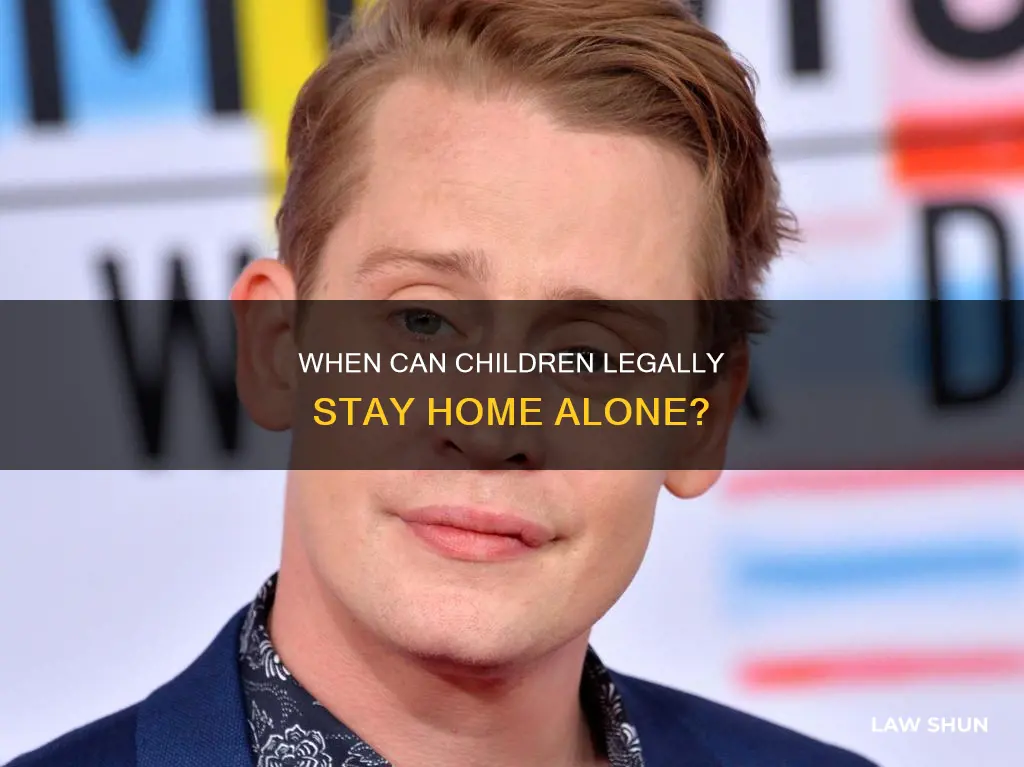 what age by law can a kid be home alone