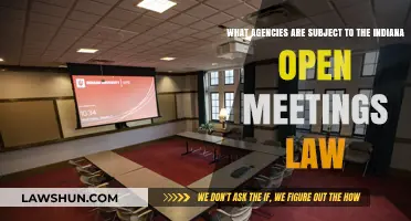 Indiana Open Meetings Law: Which Agencies Must Comply?
