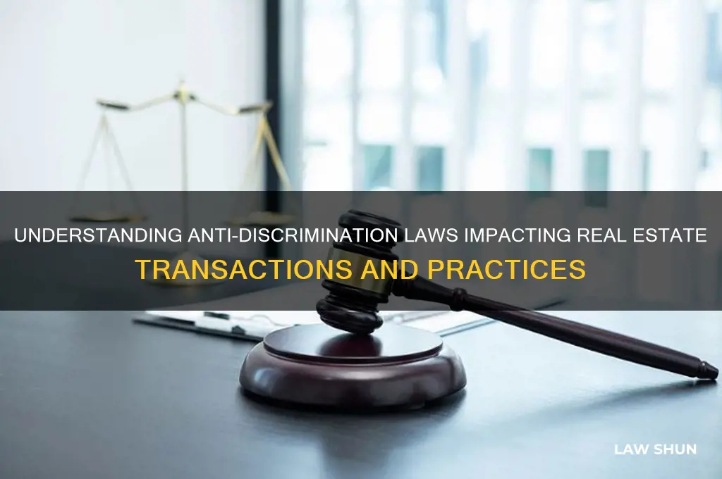 what anti discrimination law affects real estate