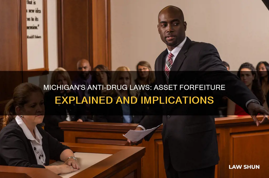what anti-drug laws include asset forfeiture in michigan