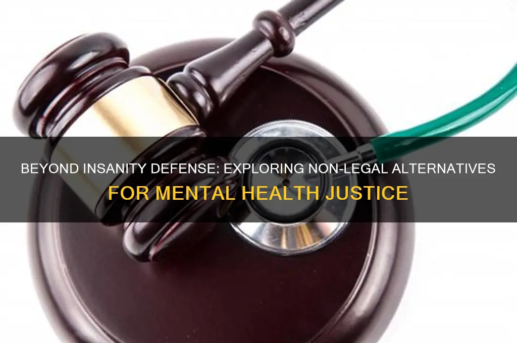 what are alternatives to the law for the insanity defense