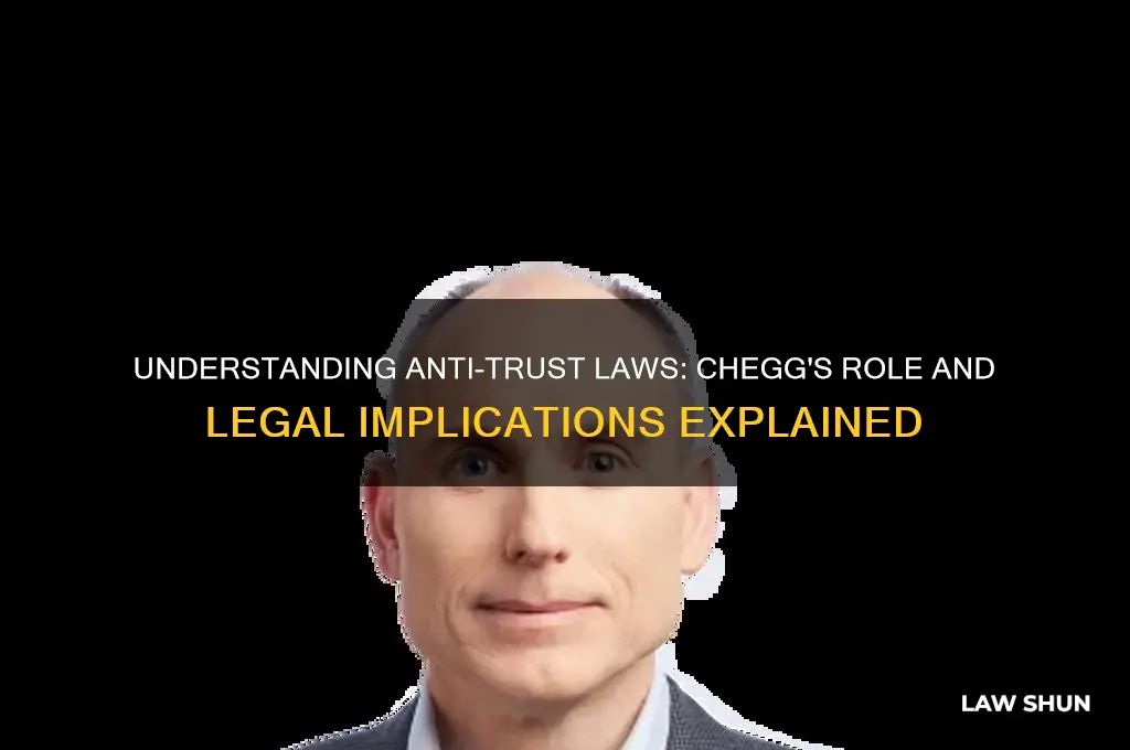what are anti trust laws chegg