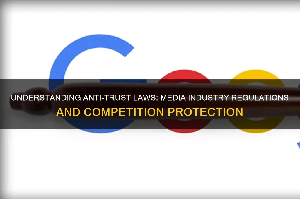 what are anti-trust laws dealing with media