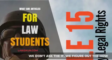 Essential Legal Articles Every Law Student Should Read and Understand