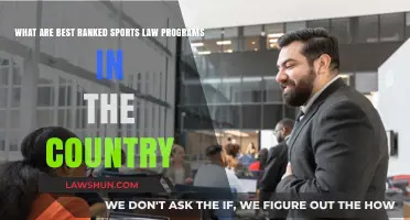 Top Sports Law Programs: Ranking the Nation's Best Options