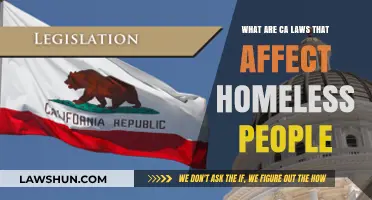 California Laws Impacting Homeless Individuals: Rights, Challenges, and Protections