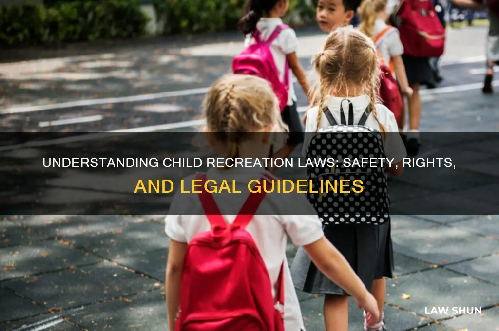 what are child recreation laws