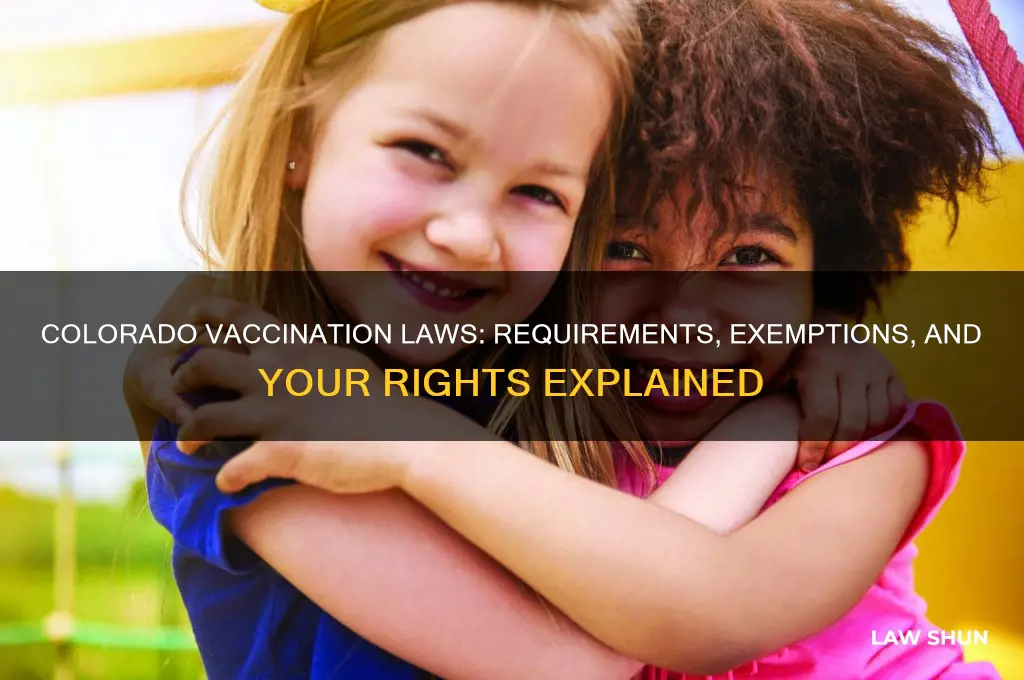what are colorado laws about vaccinations and exemptions from vaccinations