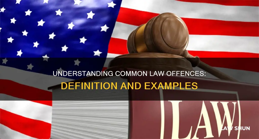 what are common law offences