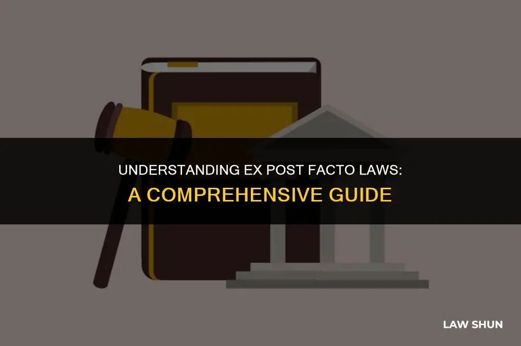 what are ex post facto laws