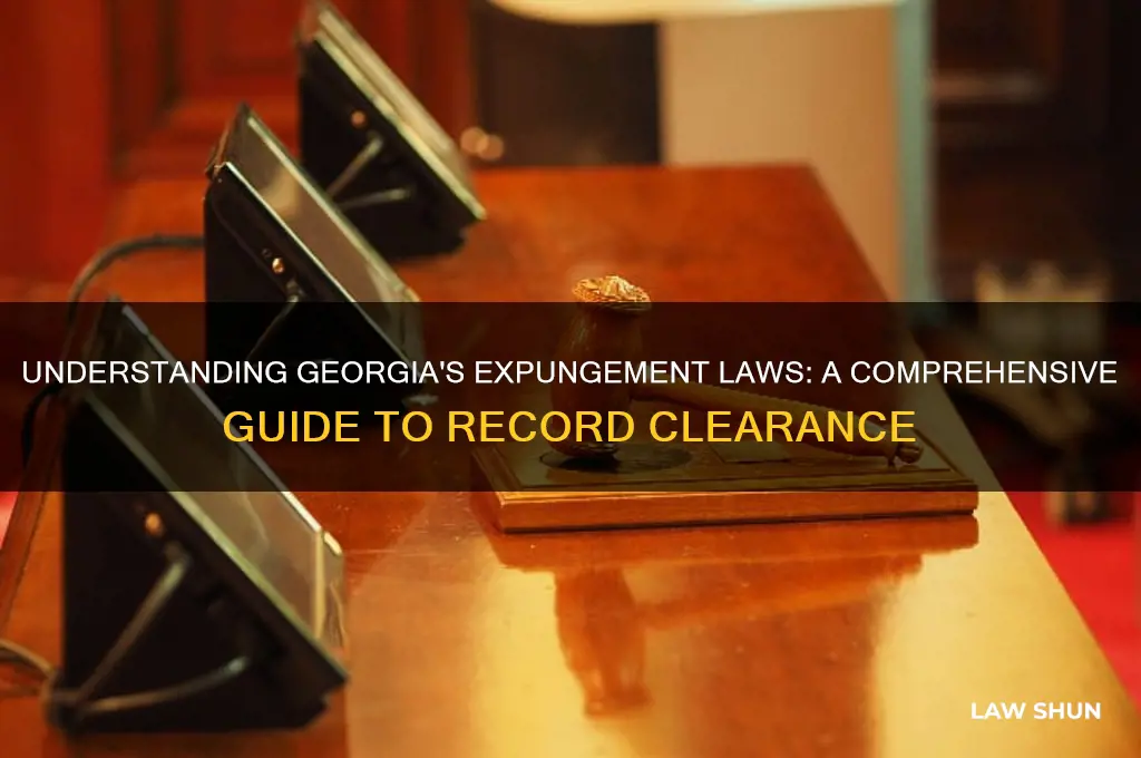 Understanding Georgia's Expungement Laws: A Comprehensive Guide To