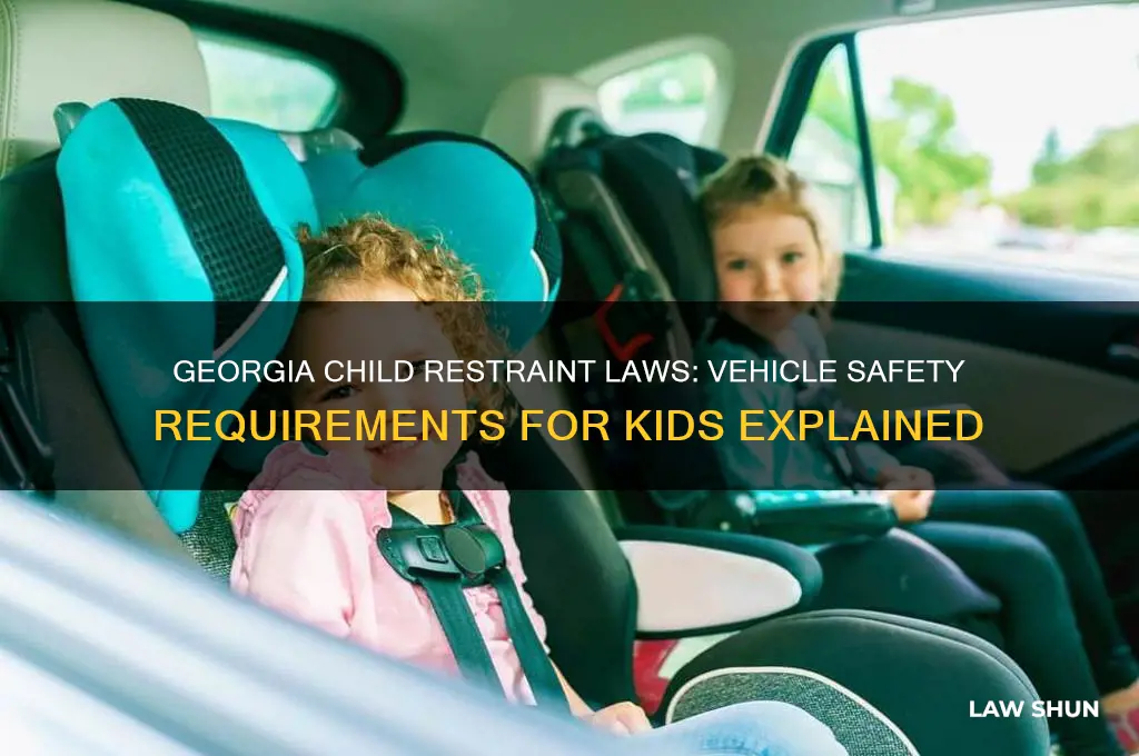 what are georgia laws for child restraint seats in vehicle