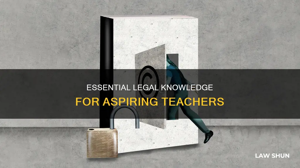 what are important laws when becoming a teacher