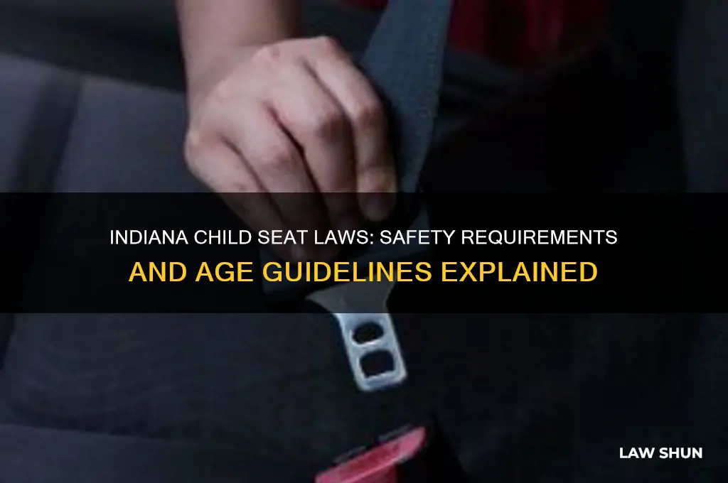 what are indiana law for child seats