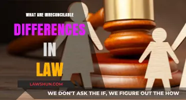 Understanding Irreconcilable Differences in Law
