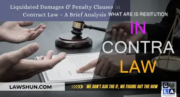 Restitution in Contract Law: Understanding the Basics