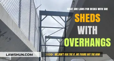 Deck and She Shed Overhang Laws: Essential Guidelines for Homeowners