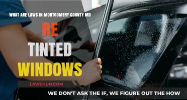 Understanding Montgomery County, MD Tinted Window Laws: What You Need to Know