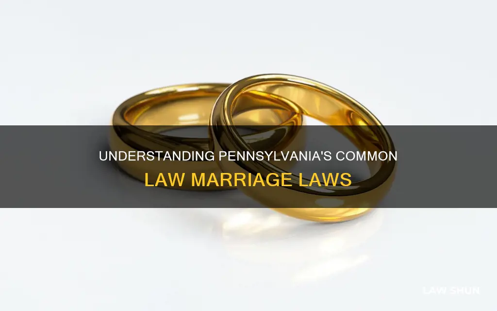 what are laws in pennsylvania on common law marriage