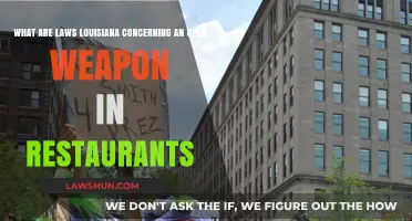 Louisiana Open Carry Laws: What's Allowed in Restaurants?