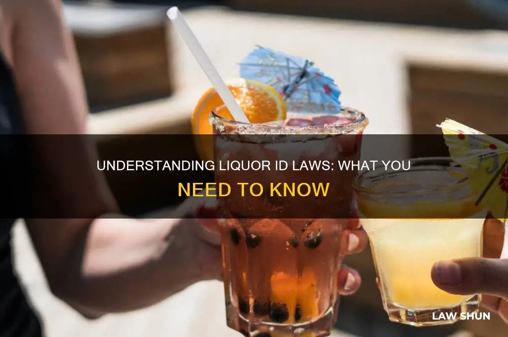what are laws regarding identification for liquor