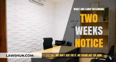 Understanding Legal Obligations: Two Weeks Notice Laws Explained