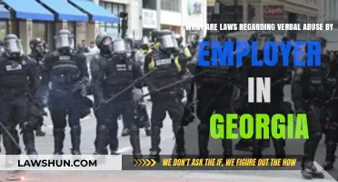 Georgia's Verbal Abuse Laws: Employer Accountability and Employee Rights Explained