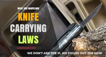 Understanding Maryland Knife Laws: Carry Regulations and Legal Guidelines